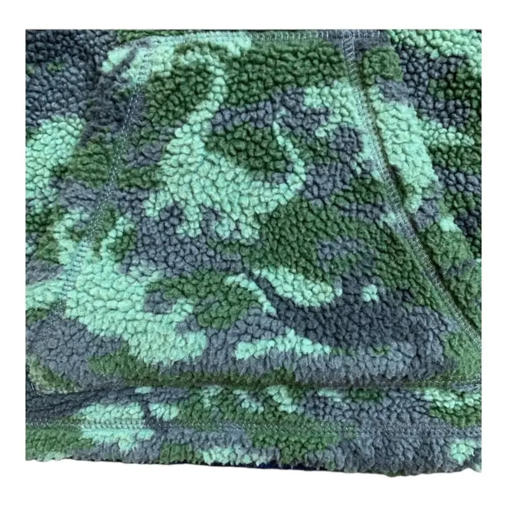 Joules Dinosaur Camo Fleece Quarter Zip Pullover